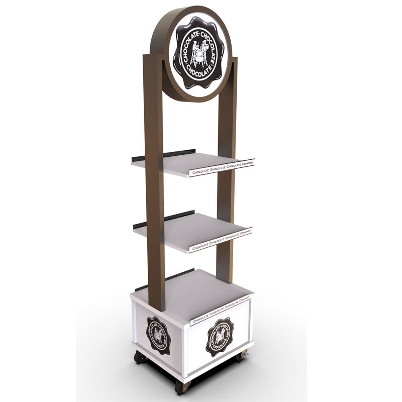 CCC Retail Fixture - Empty Metal Display Rack