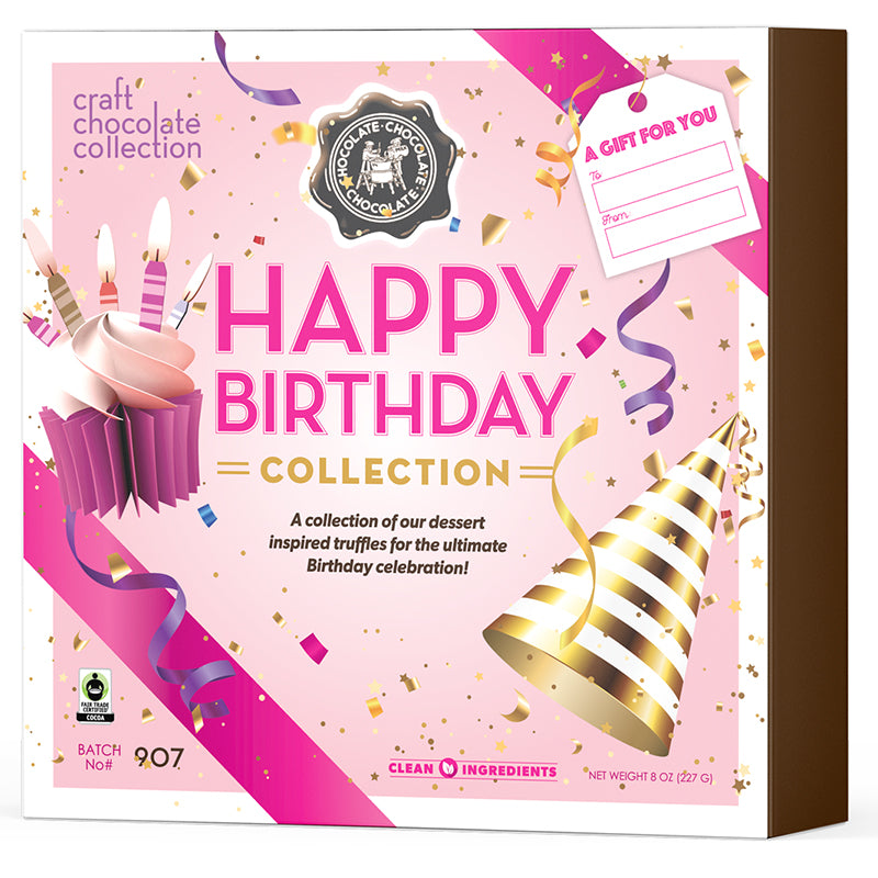 Happy Birthday Collection - (8 OZ) 16 PC - CASE/6