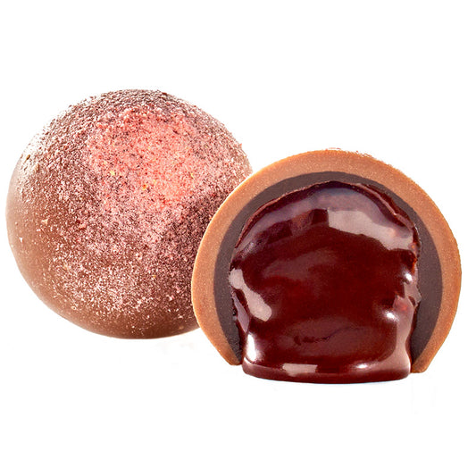 TRUFFLE, CCC Milk Chocolate Strawberry - 5 LB BULK