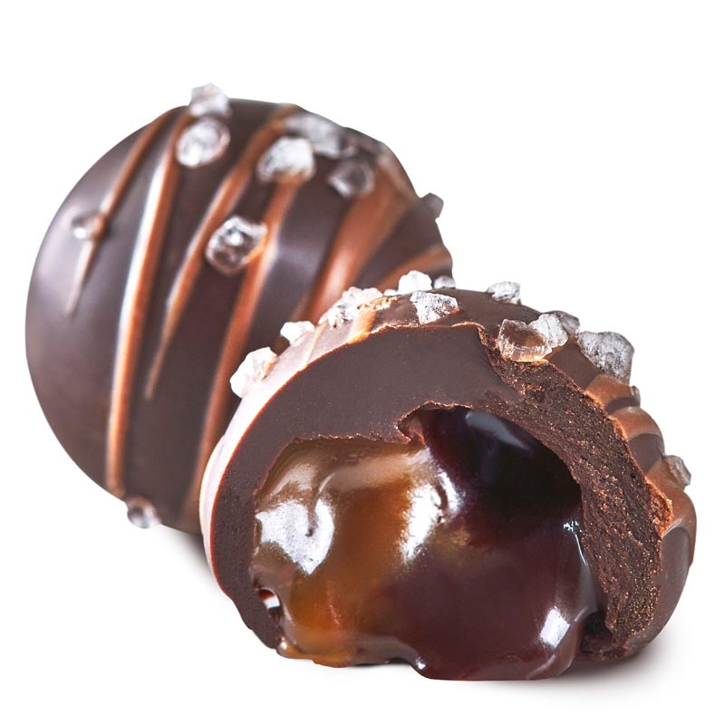TRUFFLE, CCC Dark Sea Salt Caramel - 5 LB BULK