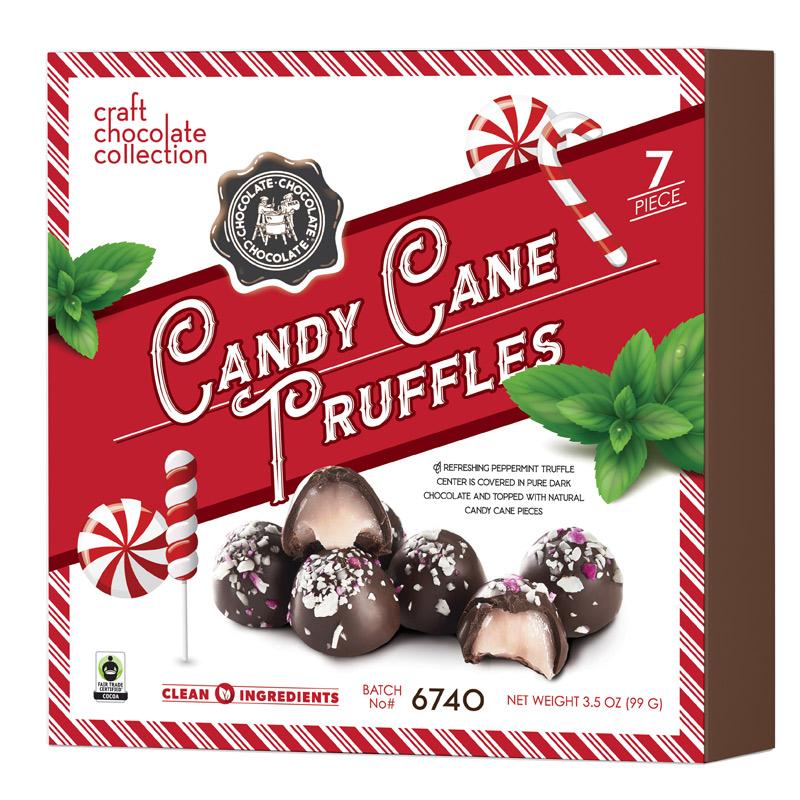 Candy Cane Truffles - 7 PC