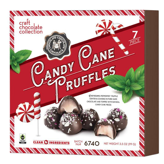 Candy Cane Truffles - 7 PC CASE/12